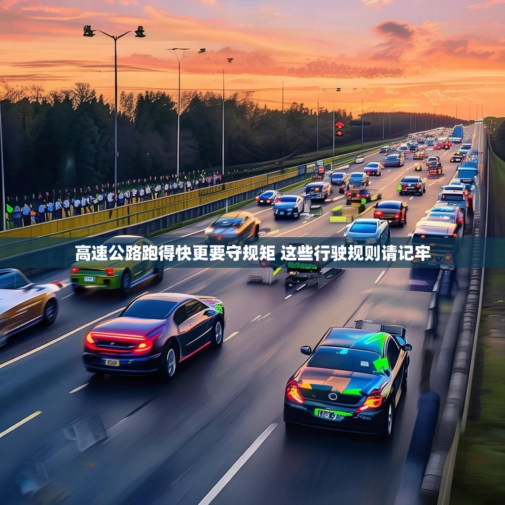 高速公路跑得快更要守规矩 这些行驶规则请记牢