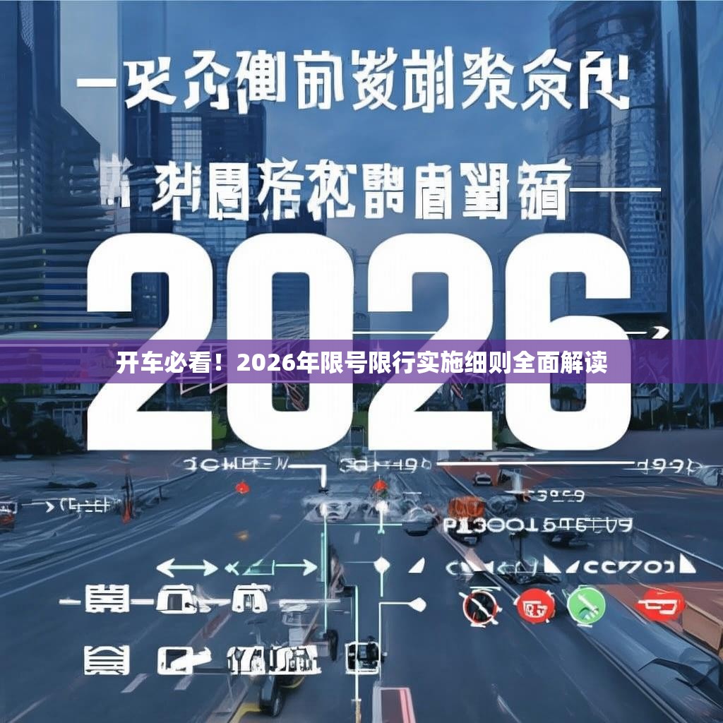 开车必看!2026年限号限行实施细则全面解读 开车必看!2026年限号限行实施细则全面解读